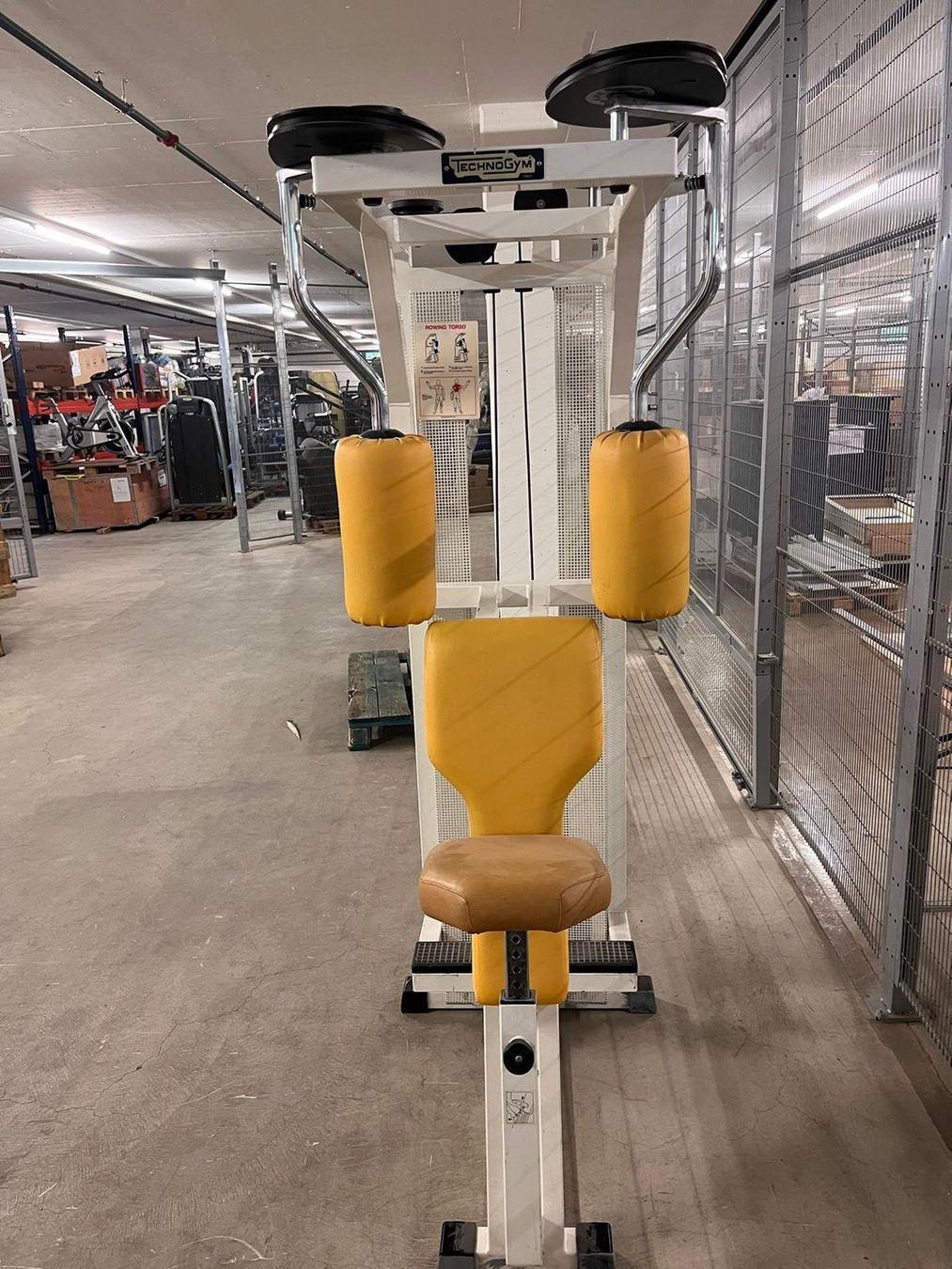 Technogym Hometrainer: Occasion Technogym Isotonic Line Rowing Torso – Gebraucht aus Liestal von FitCom