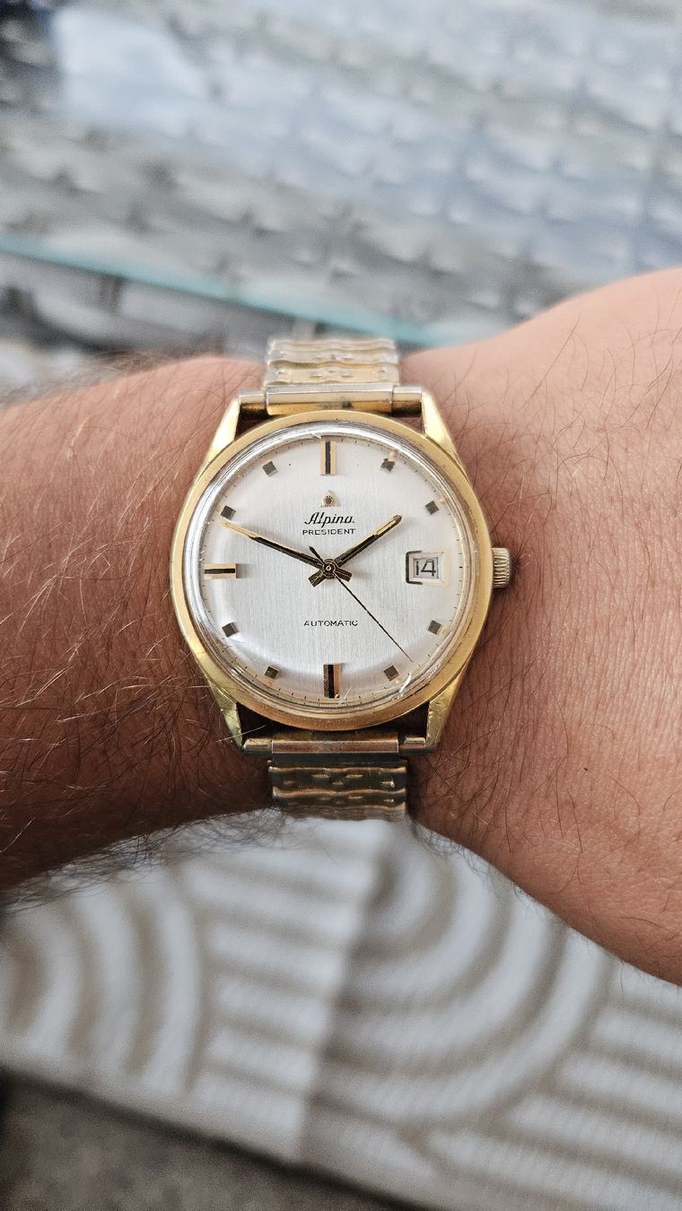 Alpina Orologi: Alpina Präsident Automatic – Usato da Rickenbach b. Wil venduto da nic_8ljr 3