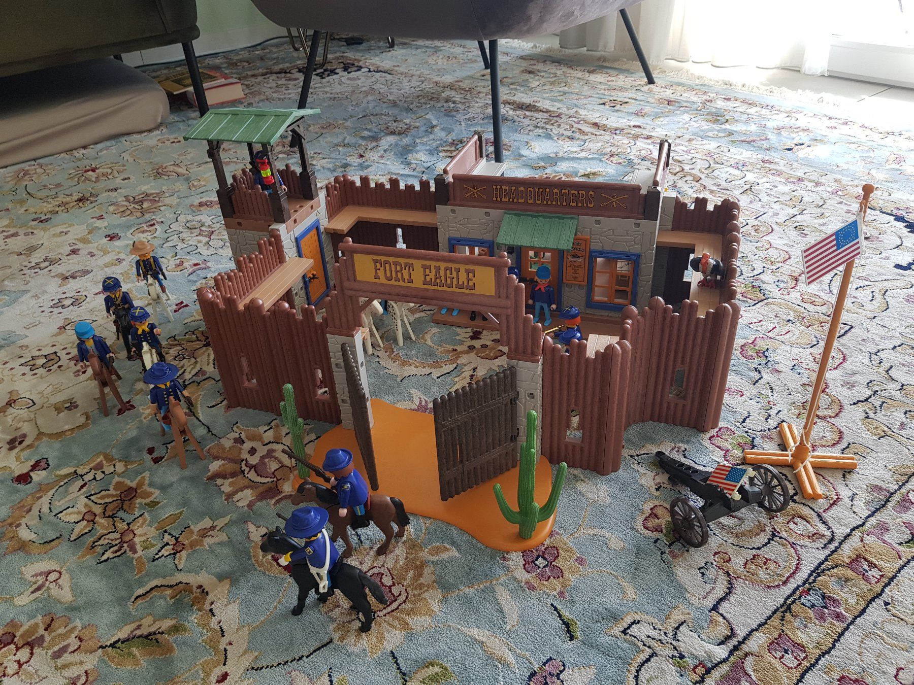Playmobil Giocattoli: Playmobil 7936 "Fort Eagle" 2000er Jahre – Usato da Gutenswil venduto da rolfsimmen31 1