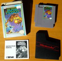NES : Alpha Mission, CIB, Excellent état !