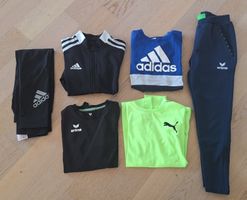 Adidas, Erima, Puma Kinder Sport-Kleider Paket, Grösse 128