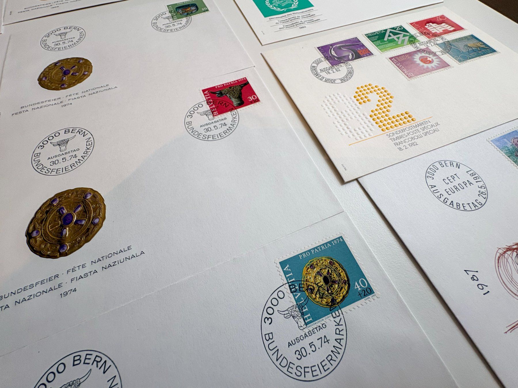 Tutti i francobolli: FDC HELVETIA LOT – Usato da Riva san vitale venduto da abd_p86k 4