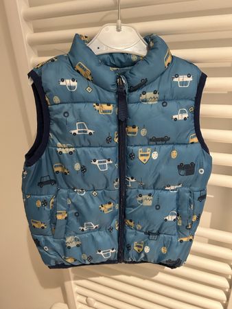 Gilè blu bambino