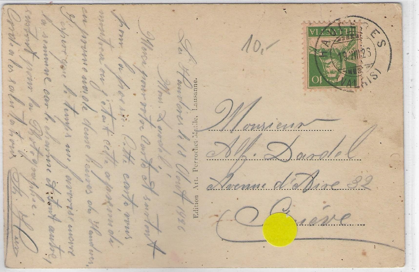 Cartoline postali: Evolene - Chapelle de la Garde – Usato da Ettingen venduto da Kartenplanet 1
