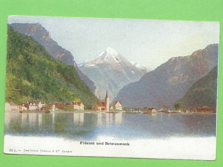Cartoline postali: Flüelen mit Bristenstock – Usato da Zürich venduto da t24_de