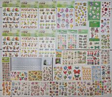 ≈777 Sticker Frühling / Ostern - inkl. Panini, Disney, etc.