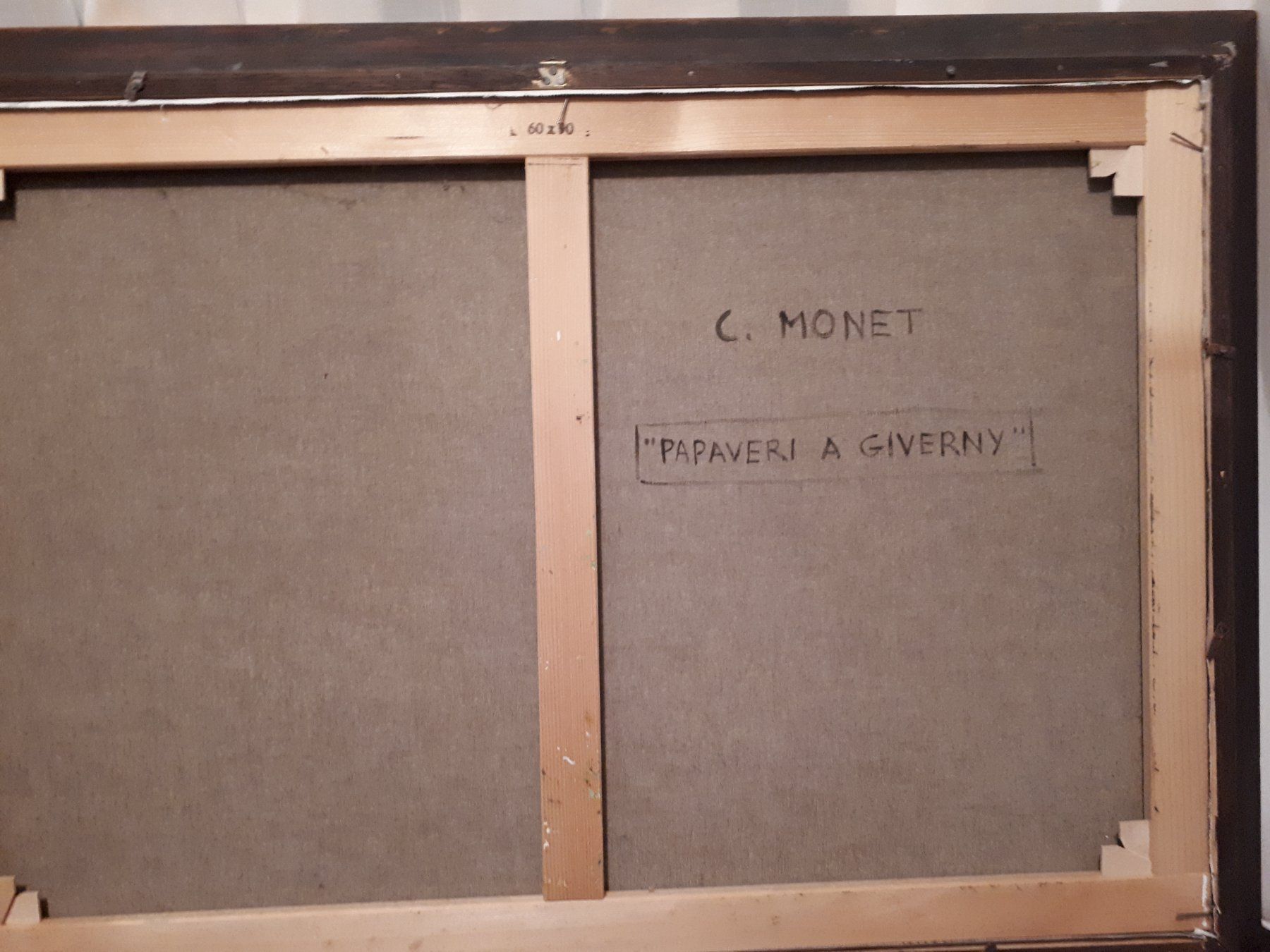 Dipinti: Mohnfeld in Giverny Claude Monet – Usato da Caslano venduto da rajinta 3