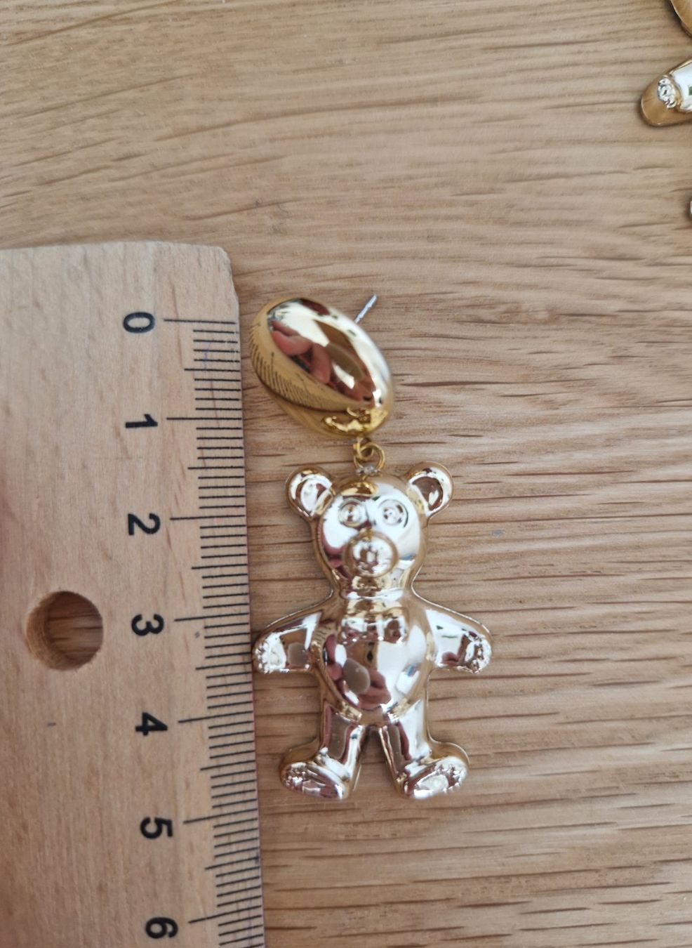 Orecchini pendenti & Orecchini a lobo: Goldene Teddybär Ohrringe – Usato da Erlinsbach SO venduto da ULIKH 5