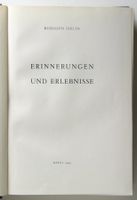 Iselin, Rudolph. Erinnerungen und Erlebnisse. Eins von 200