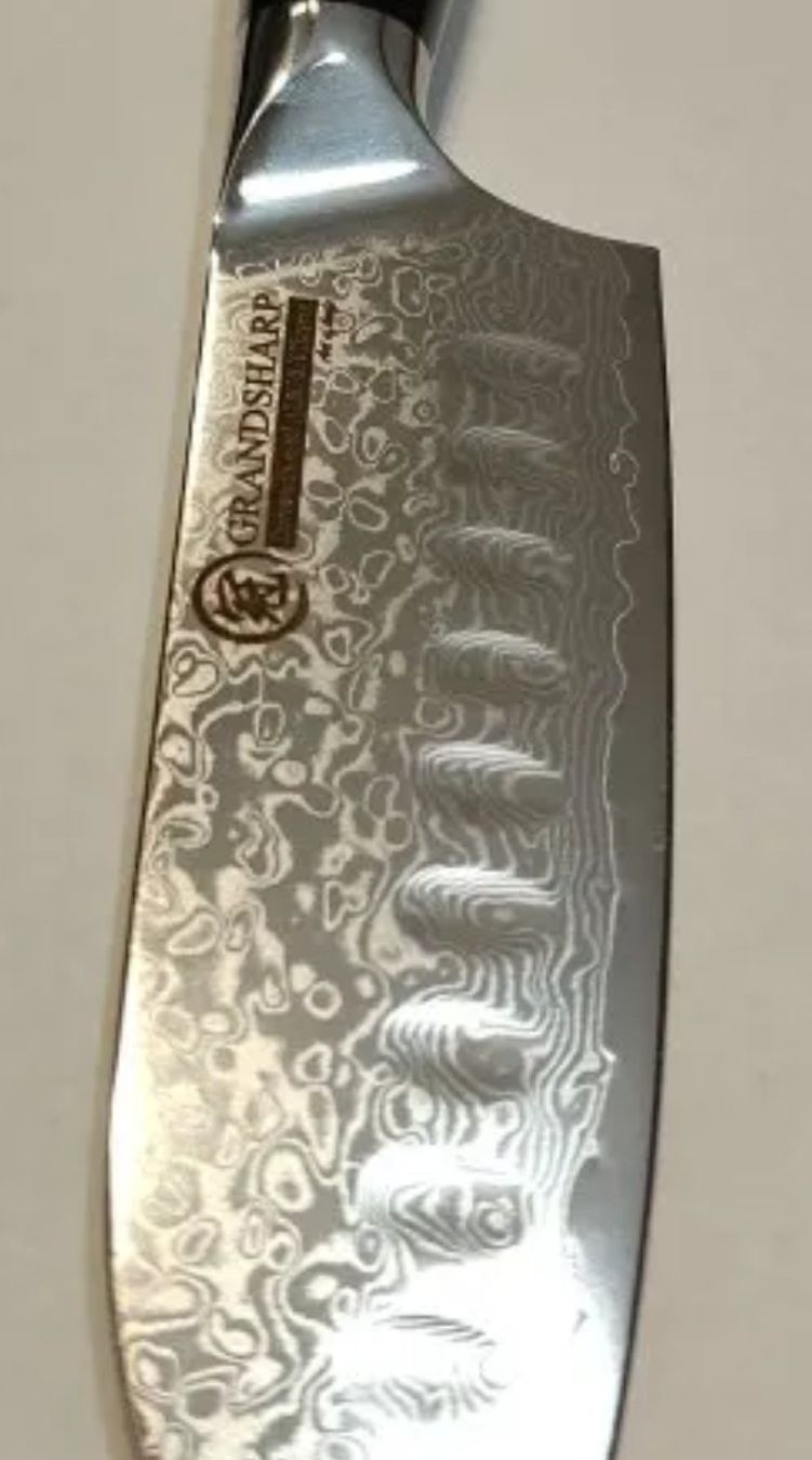 Coltelli da cucina: Japanisches Damaskus Küchenmesser Neu ! – Nuovo e nell'imballaggio originale da Suhr venduto da ChronixChronometer 5