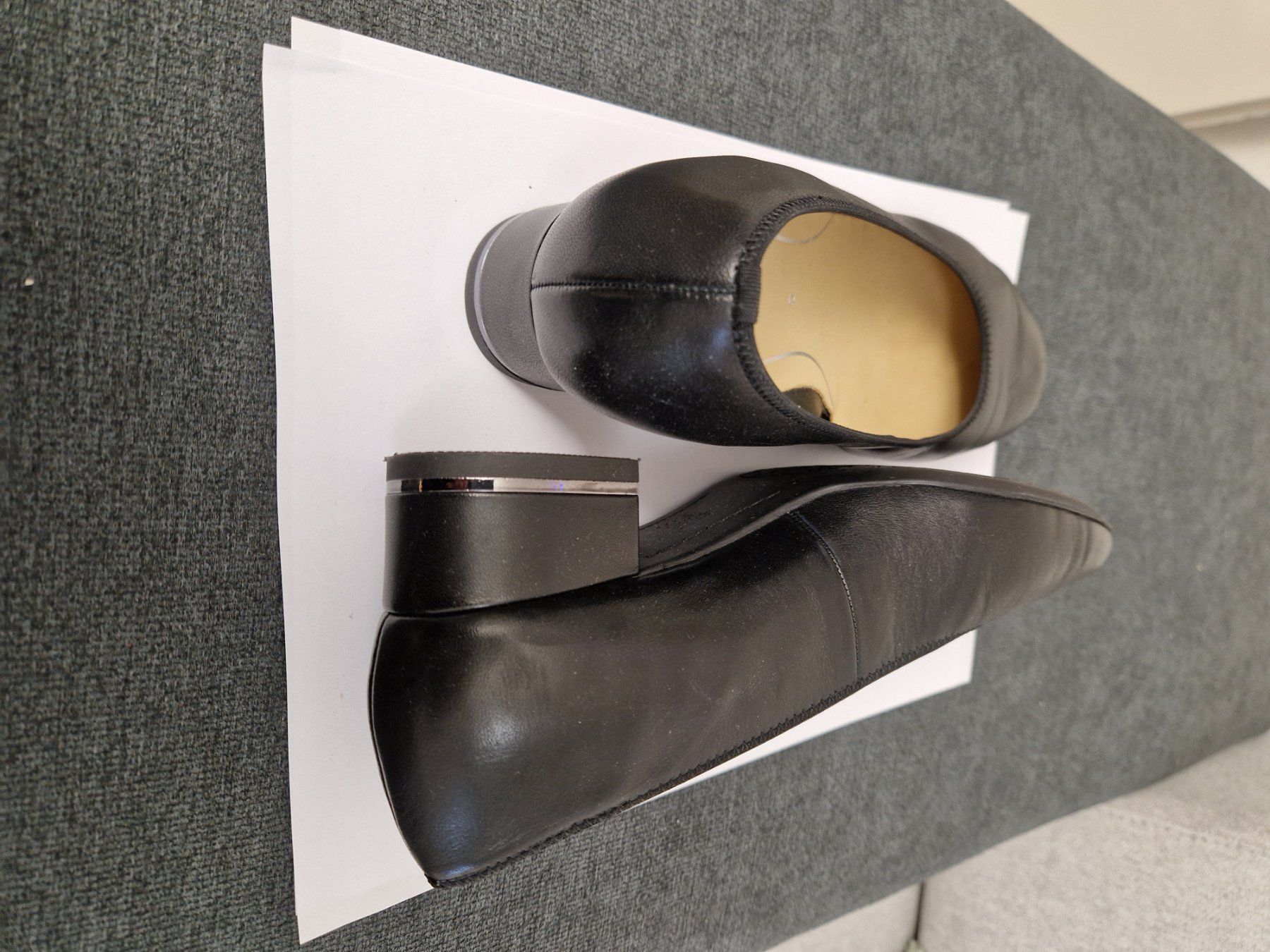 Scarpe da donna: Schwarze Nappaleder Pumps Gr. 38, Blockabsatz – Nuovo (secondo la descrizione) da Glattbrugg venduto da mas_75t2 3