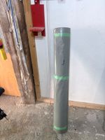 PVC Abdeckfolie Rolle grau neuwertig 4 Meter breit
