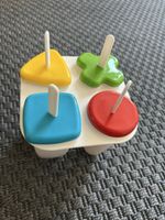 Ice cream maker popsicle mold colorful shapes set 4