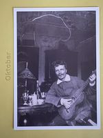 AK von mit Foto von August Strindberg 