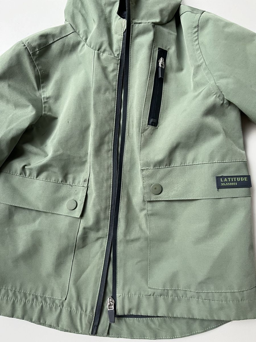 La Redoute Giacche & Cappotti: Kids' Green Rain Jacket - Size 98/104 – Usato da Zürich venduto da Agave_Sue 1