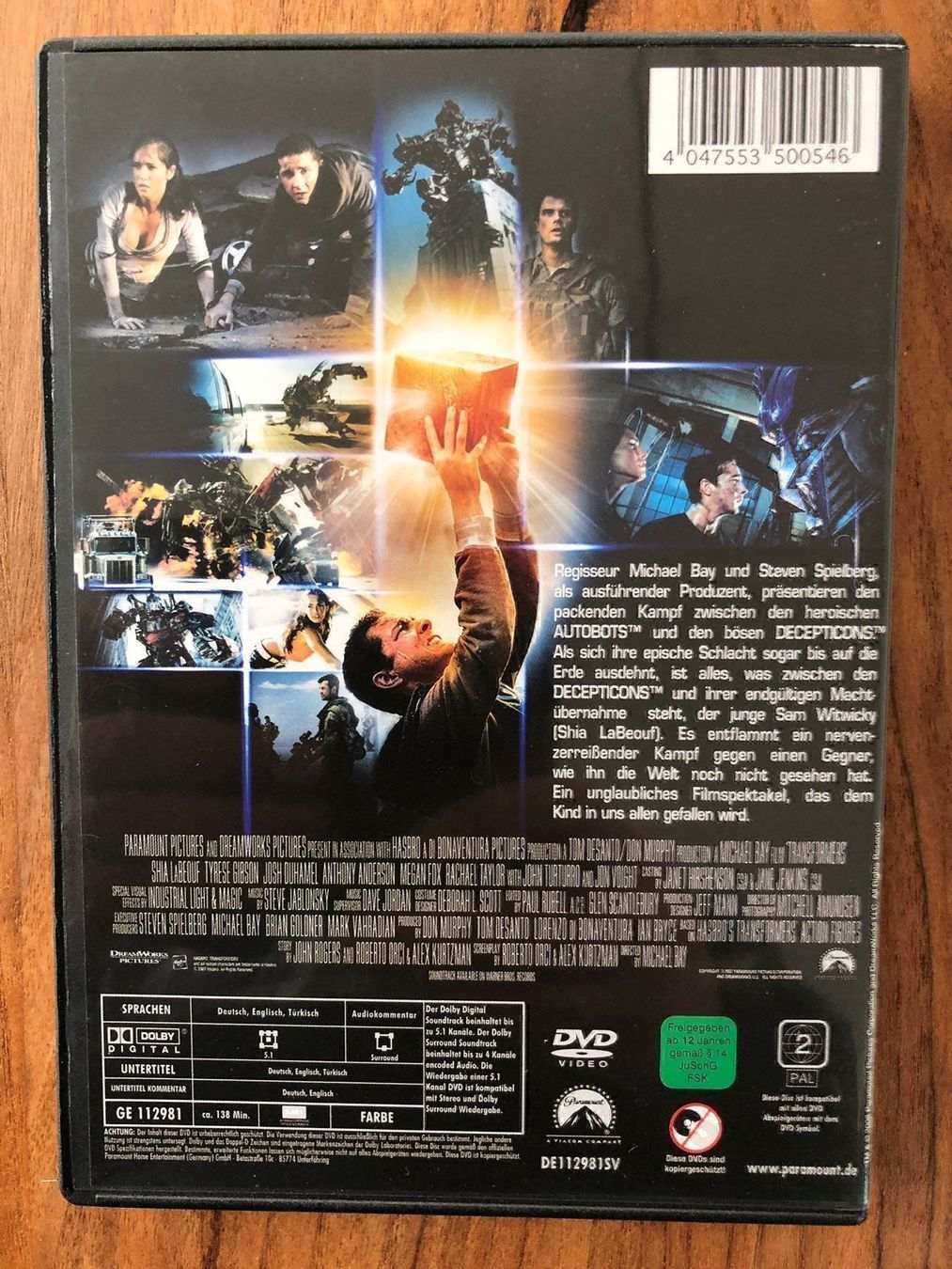 Tutti i DVDs: DVD Transformers – Usato da Belp venduto da brb66 1