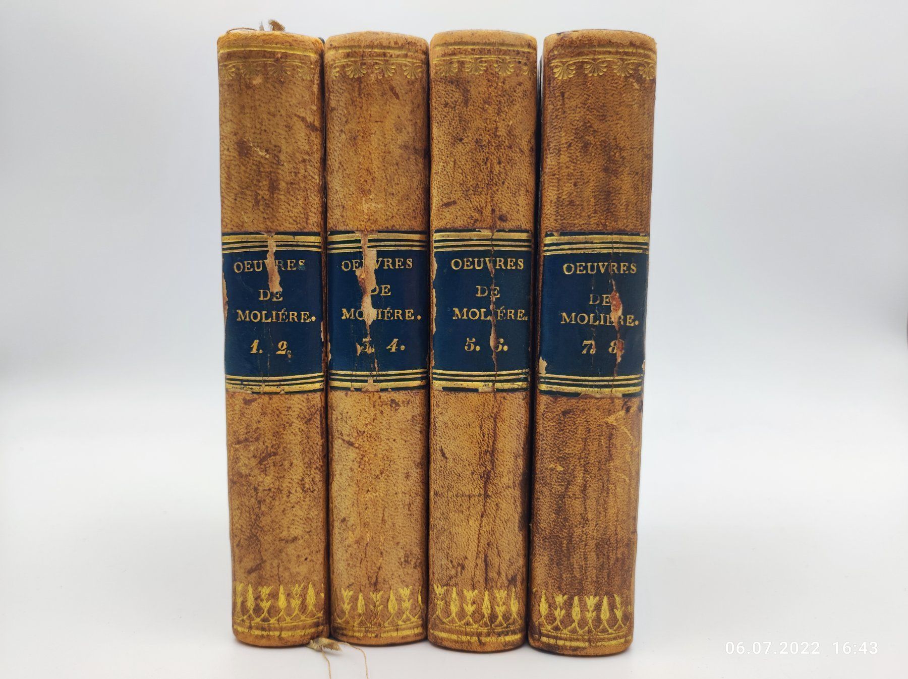 Bücher: MOLIERE - OEUVRES - PARIS 1837 – Gebraucht aus Goldach von Gaip 8