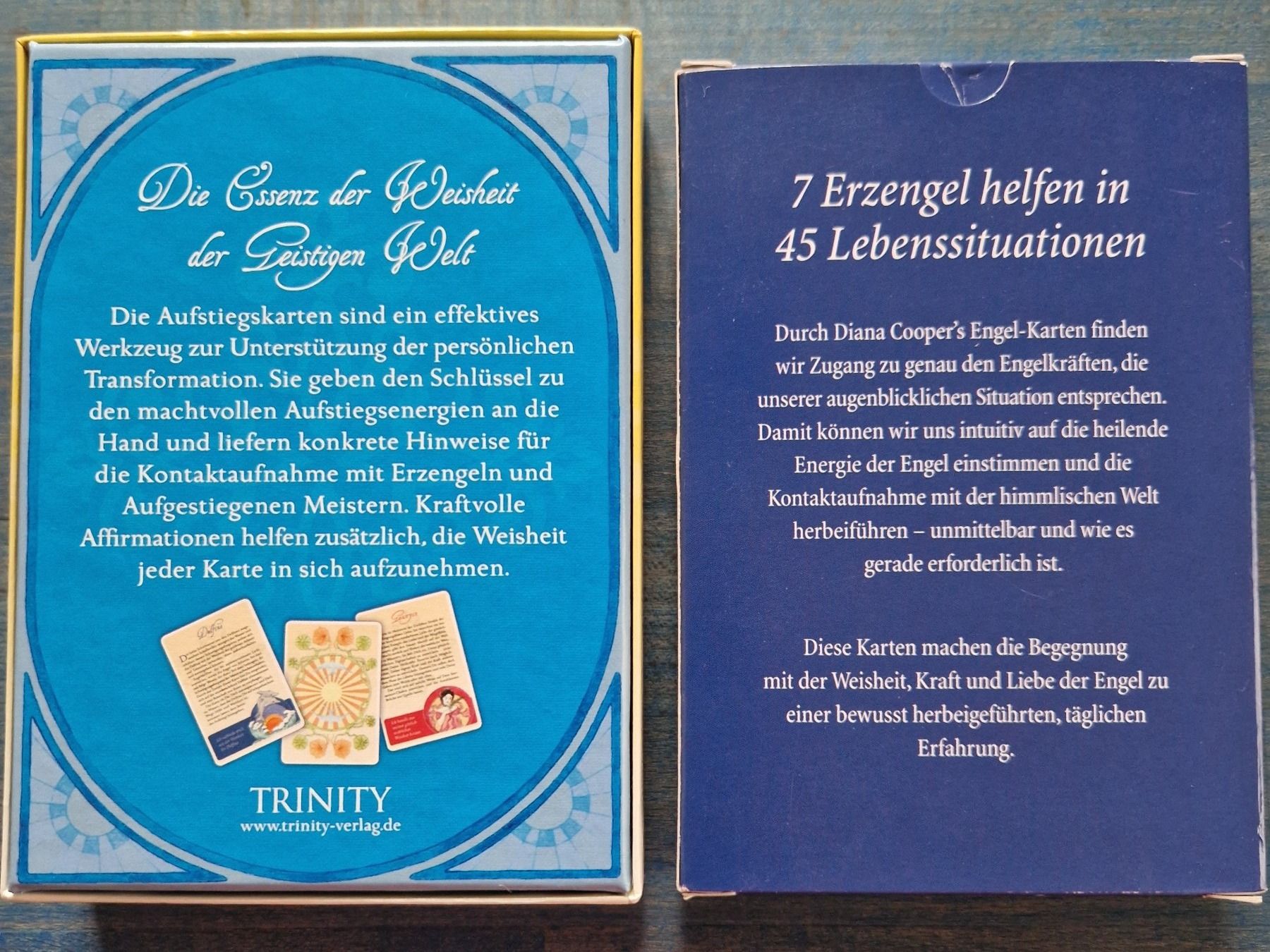 Karten: Kartensets Diana Cooper (Aufstieg; Engel) – Gebraucht aus Rüti ZH von Gigelisuppe 1