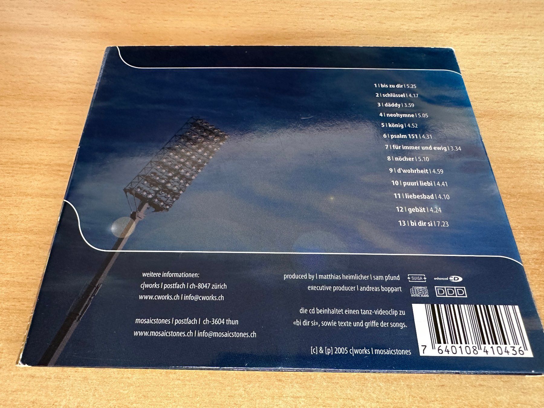 CD: Foundfree – Heimschpiel – Usato da Rikon im Tösstal venduto da Alpenmutz 1