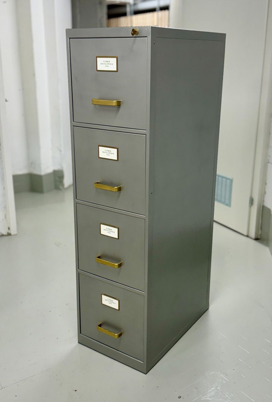 Armadi: Aktenschrank, Schubladenstock, Silber – Usato da St. Gallen venduto da Studio_Industrial 3