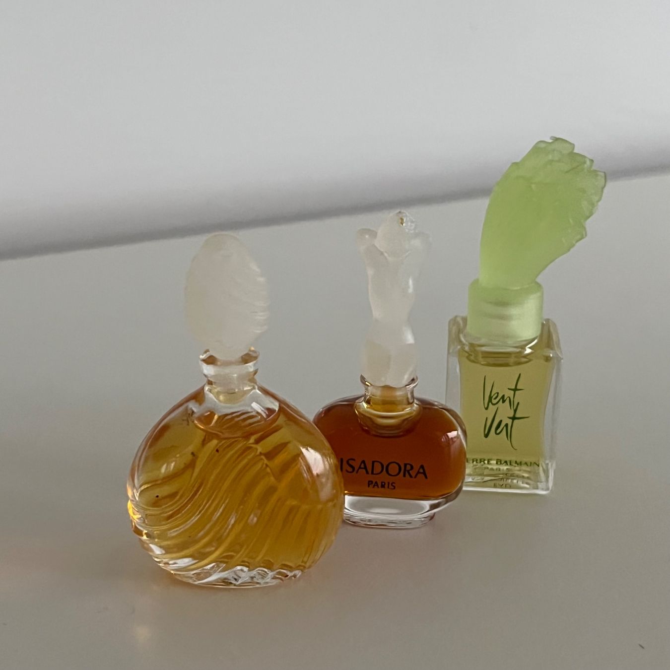 Flaconi: Drei hübsche Miniaturen  vintage – Usato da Lupsingen venduto da antonella63