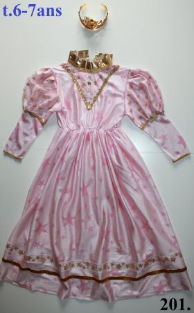 Costume Princesse / Prinzessin t. 6 - 7 ans