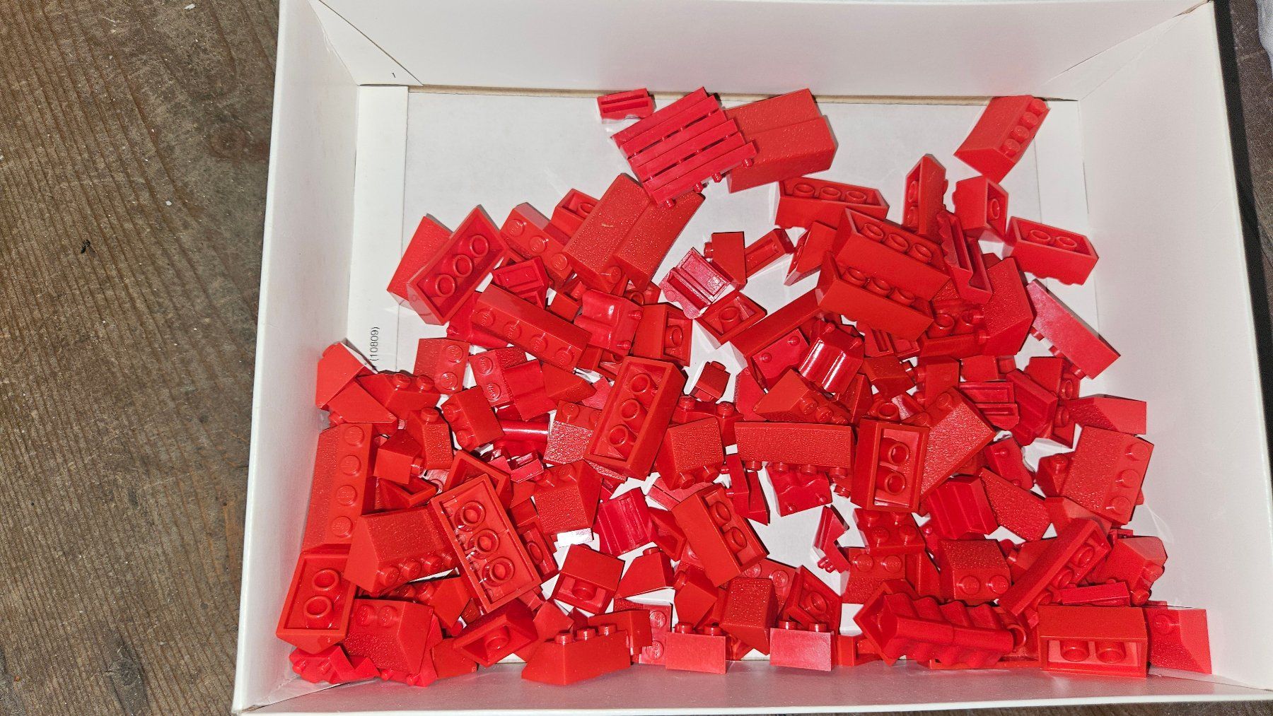 Lego Giocattoli: Lego Bausteine rot weiss, Dach-Steine – Usato da Suhr venduto da Jensdetlef 1