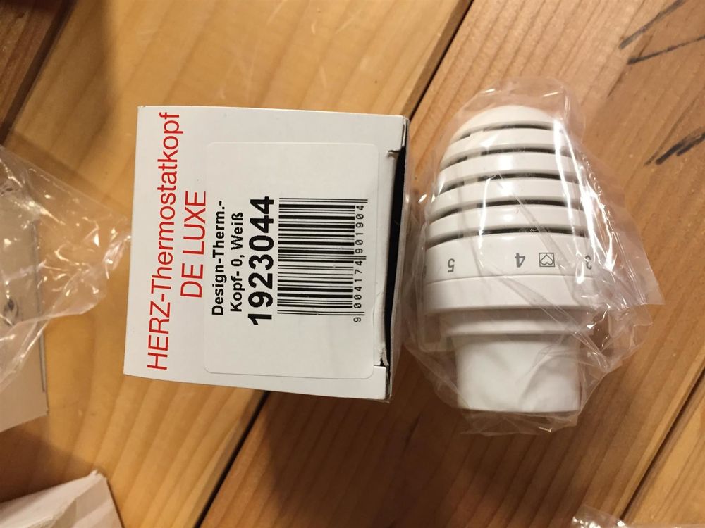 Thermostat-Set Eckform 1/2" weiss-408 6