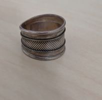 MEGA RING IN 925 SILBER