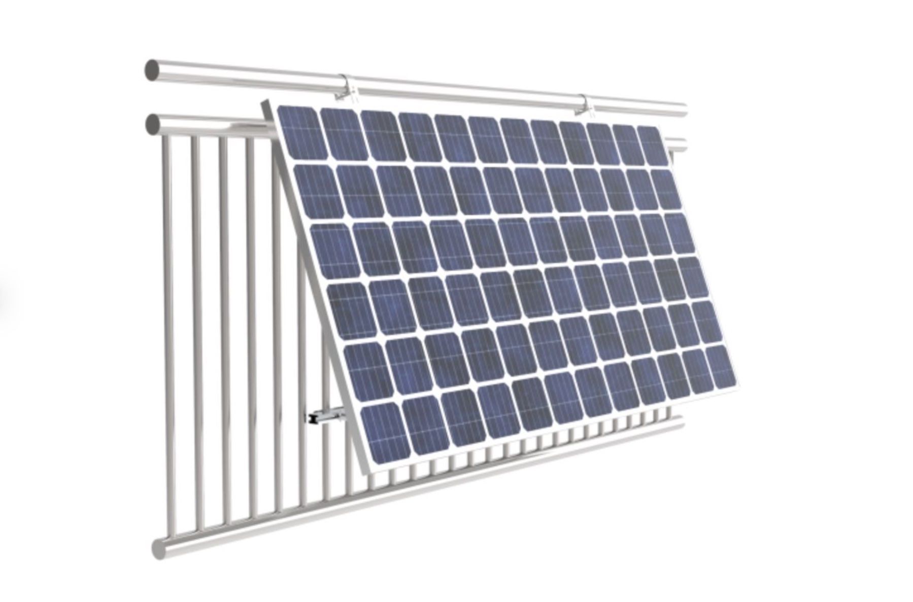 Dispositivi a energia solare: Solarhalterung Balkonkraftwerk V2.0 schwarzmatt oder silber – Nuovo e nell'imballaggio originale da Kirchberg BE venduto da thomiko 1