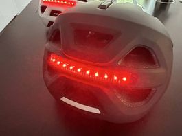 Velohelm NEU! ABUS Urban 1 mit Licht Gr.60-64