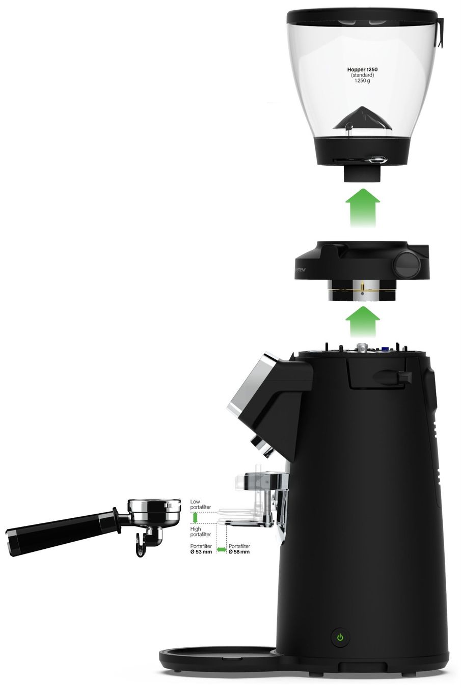 Macchine per caffè & Macchine per espresso: COMPAK Fresh F8 professionelle Kaffeemühle – Usato da Wil SG venduto da Diomaiuta61 2