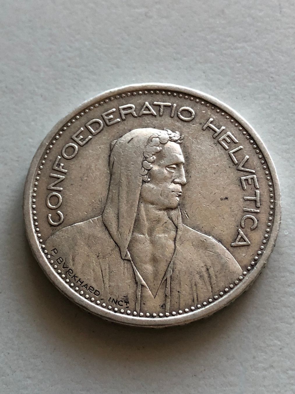 Tutti le monete: 5 Fr. 1931 – Usato da Schötz venduto da Odpa 1