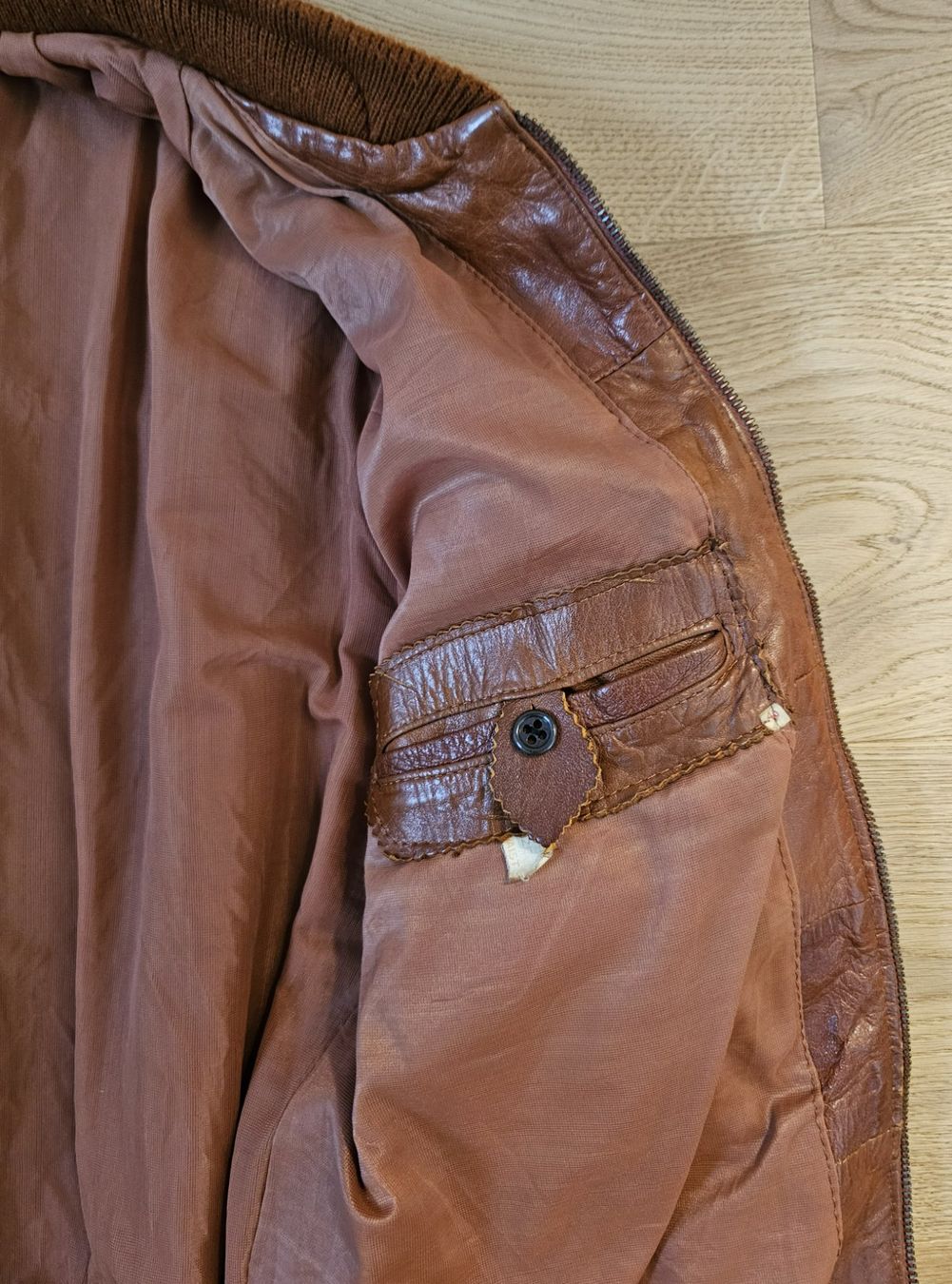 Giacche: Herren Lederjacke, Lumber Grösse 46 – Usato da Oetwil a.d. Limmat venduto da grisilisi 3