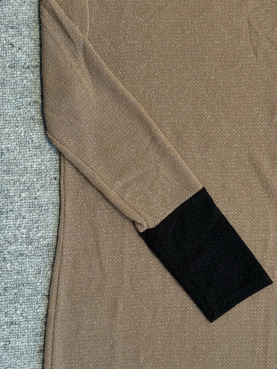 Vestiti: Glitzerndes Festkleid, braun-schwarz, Gr. S – Usato da Ebertswil venduto da shushuj 1