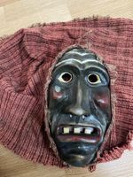 Alte Fasnachtsmaske Geschnitzt