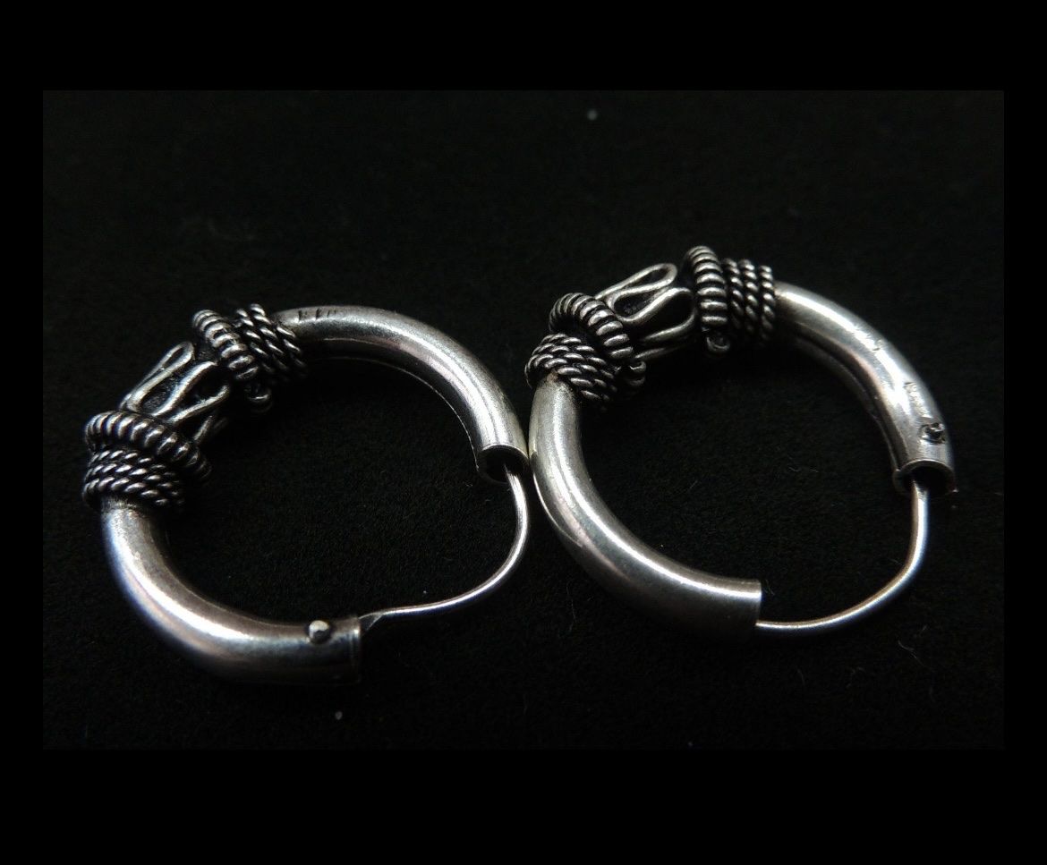 Boucles d'oreille: Creolen Silber 925 18mm – Neuf (Voir description) à Menziken par sense83