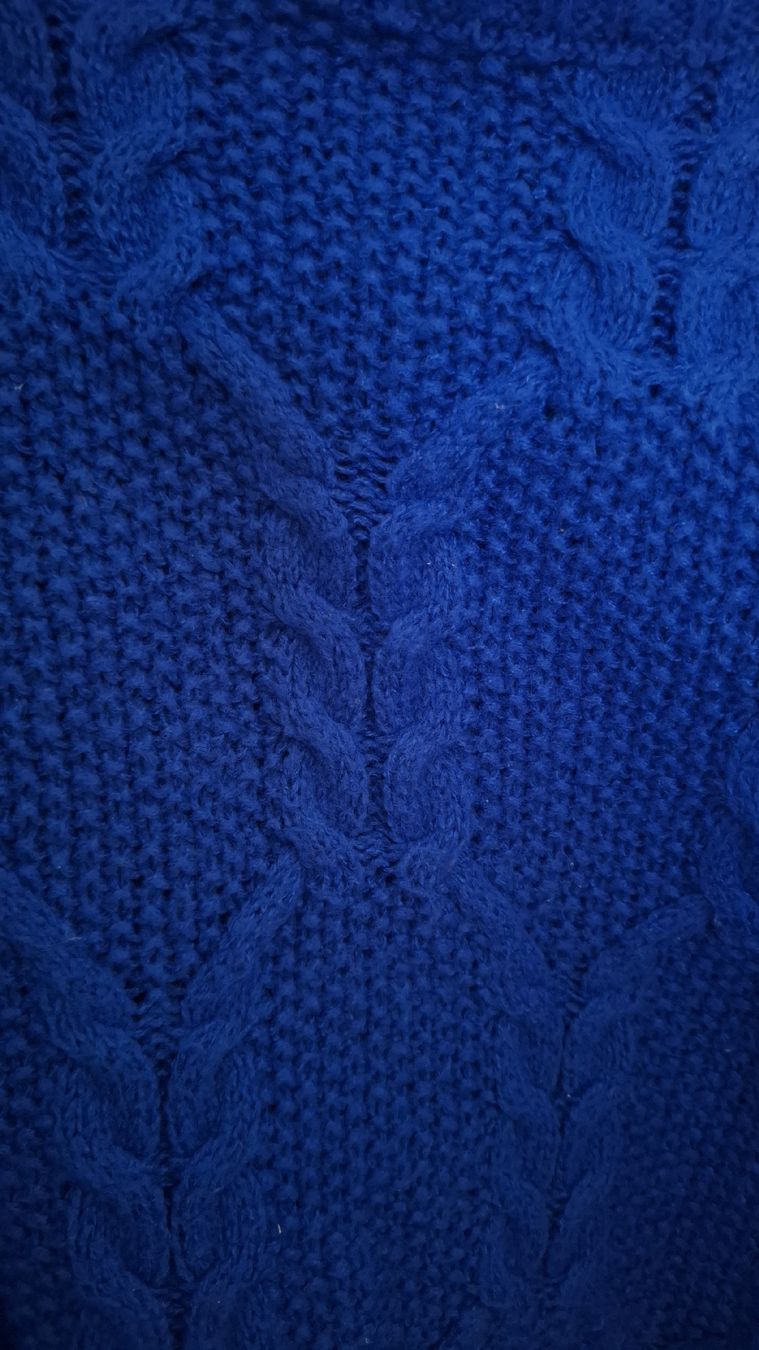 Pulls & Sweat-shirts: Pullover women blue cable knit size S/M  – D'occasion à Hausen am Albis par ann_2kkx 1