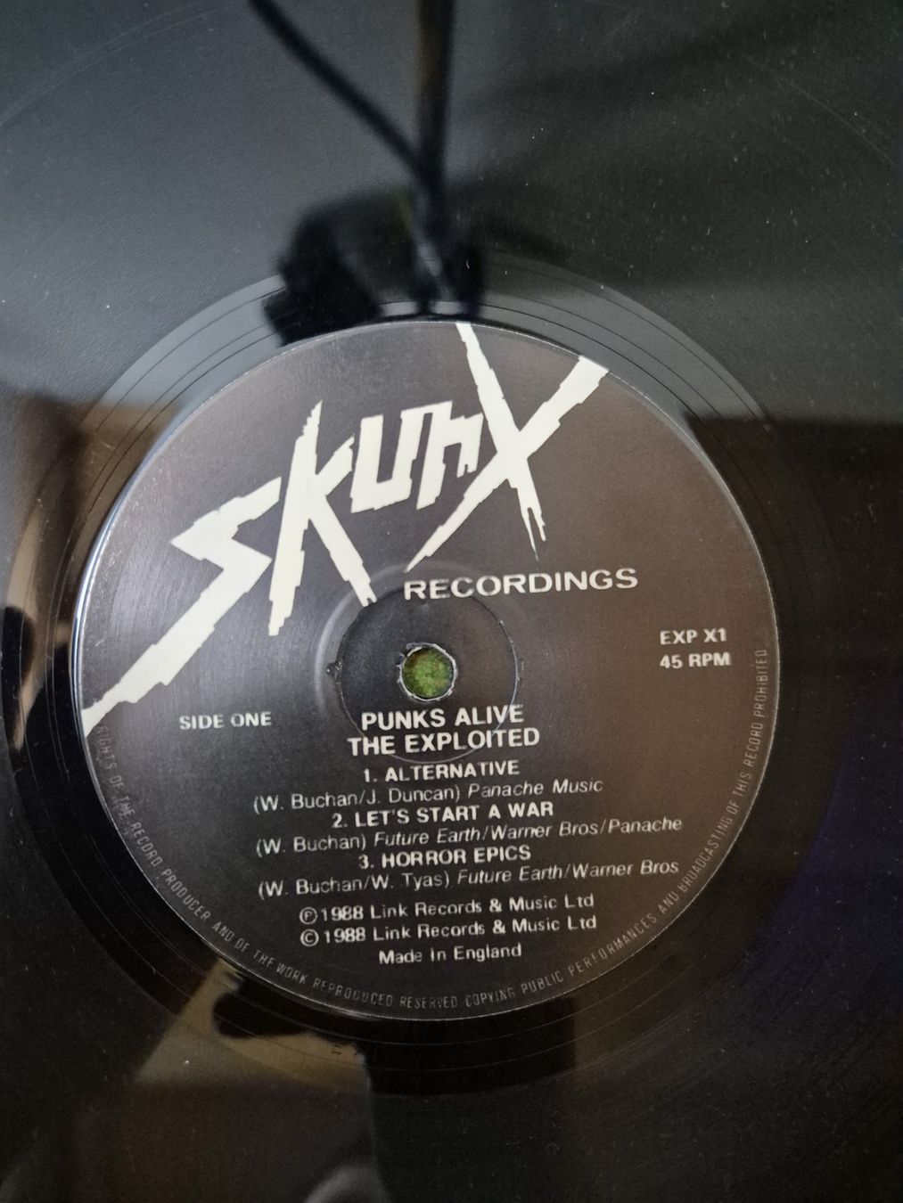 Schallplatten: The Exploited – Punks Alive!   (45t single 12") – Gebraucht aus Bogis-Bossey von VNT-GE.ch 4
