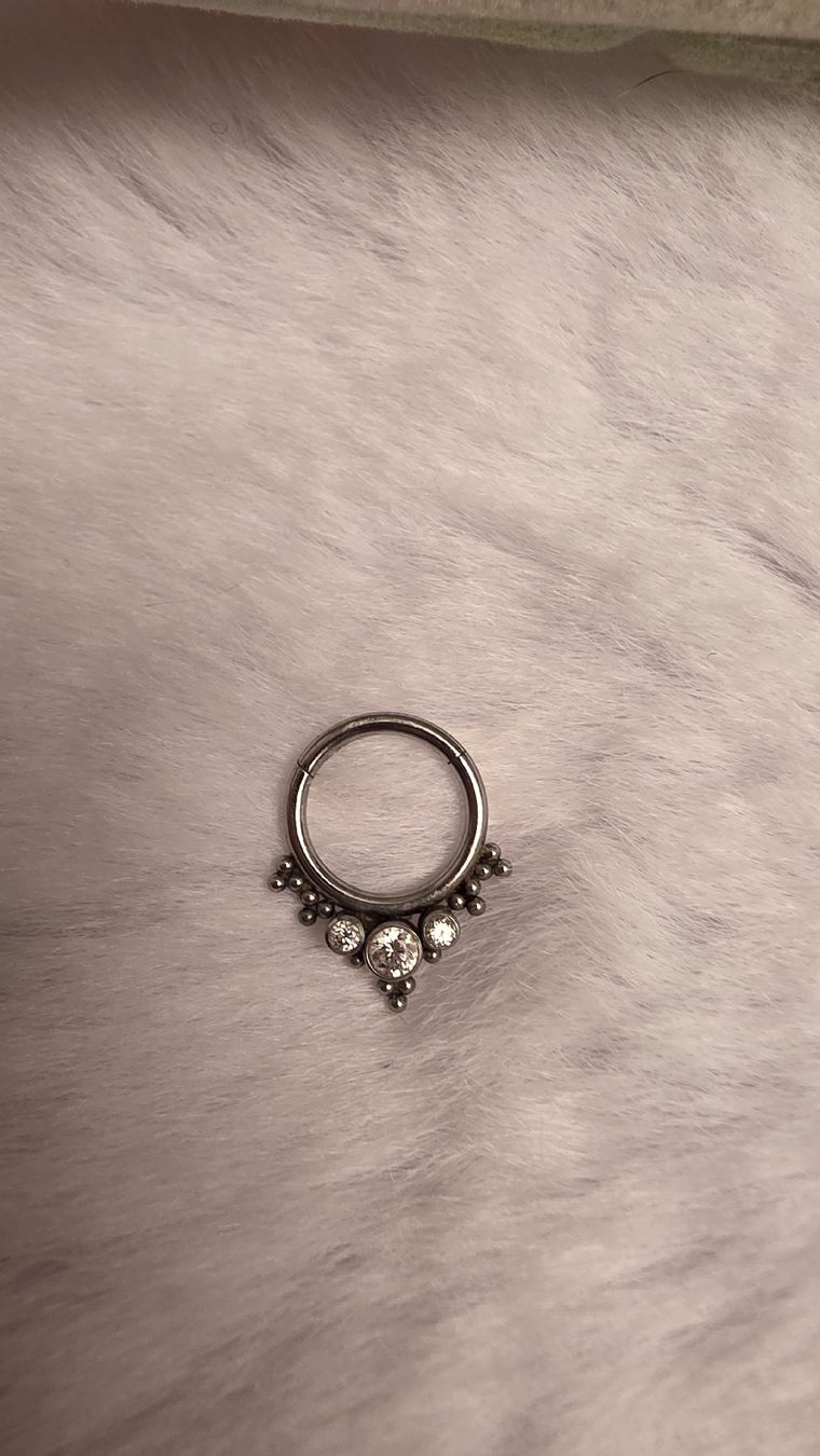 Gioielli per piercing: Silbernes Septumpiercing – Nuovo (secondo la descrizione) da Widen venduto da kev_f5vk