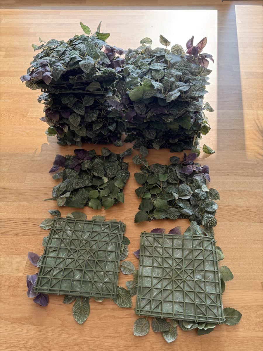 32 Ikea Kunstpflanze, zur Wandmontage grn 26x2 (Gebraucht) in Steinach fr  CHF 40  nur Abholung auf Ricardo kaufen