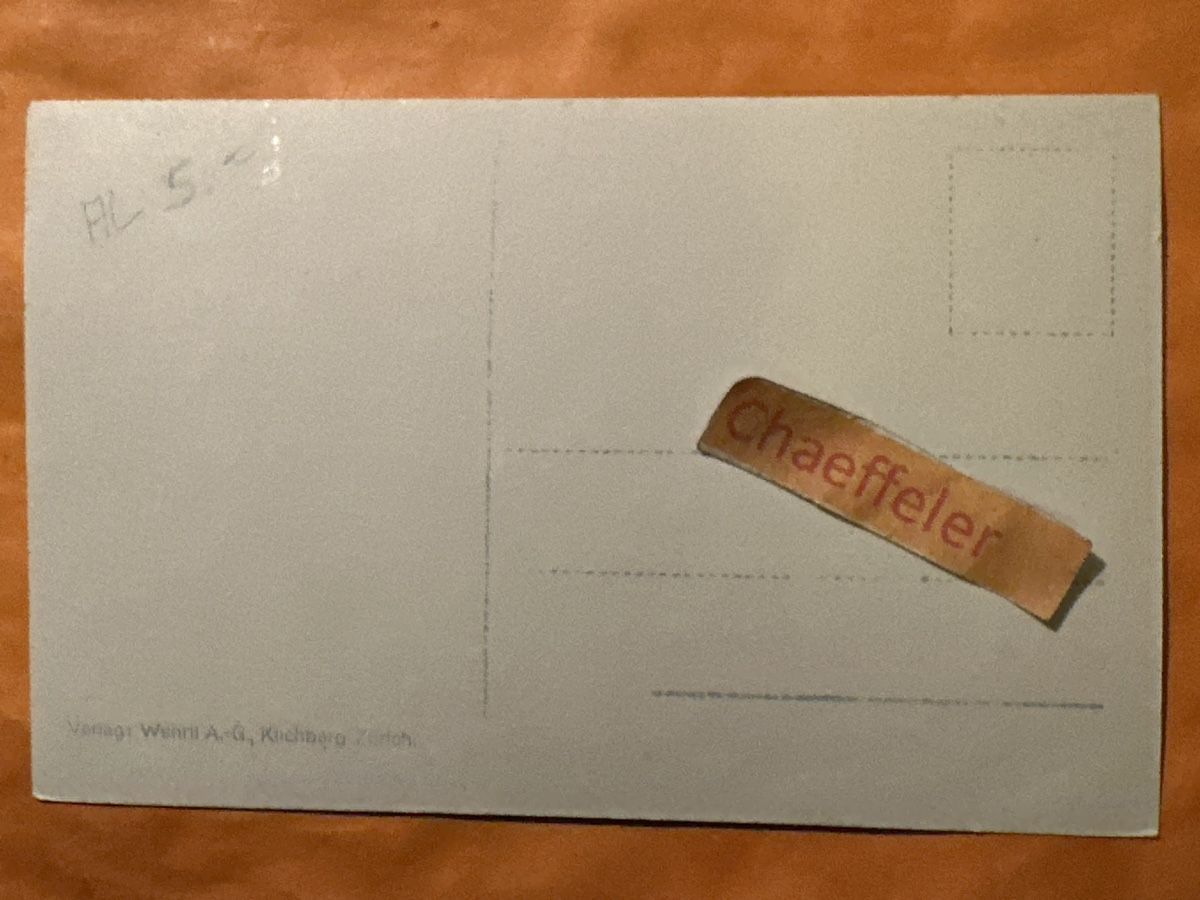 Cartoline postali: Alte Ansichtskarte Kurhaus Seewenalp mit Churfirsten  – Usato da Zürich venduto da Chaeffeler 1