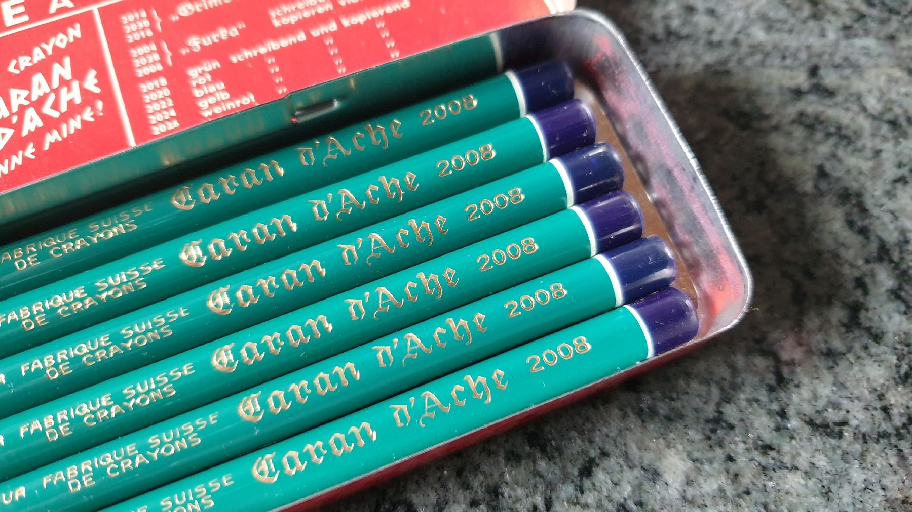 Dosen: CARAN D'ACHE METALLBOXEN ANTIK – Gebraucht aus Wengi b. Büren von Ot1000 6