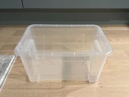 Aufbewahrungsbox transparent Kunststoff