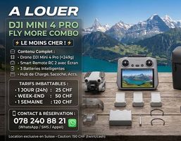 Location drone DJI Mini 4 Pro Fly More Combo