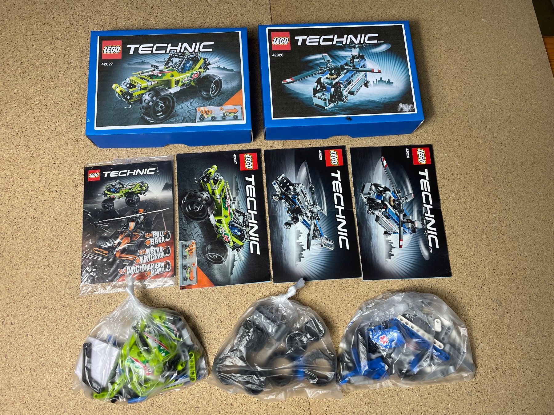 Lego Spielzeuge: Lego Technik Sets 42020 und 42027 – Gebraucht aus Baar von bricksandmore