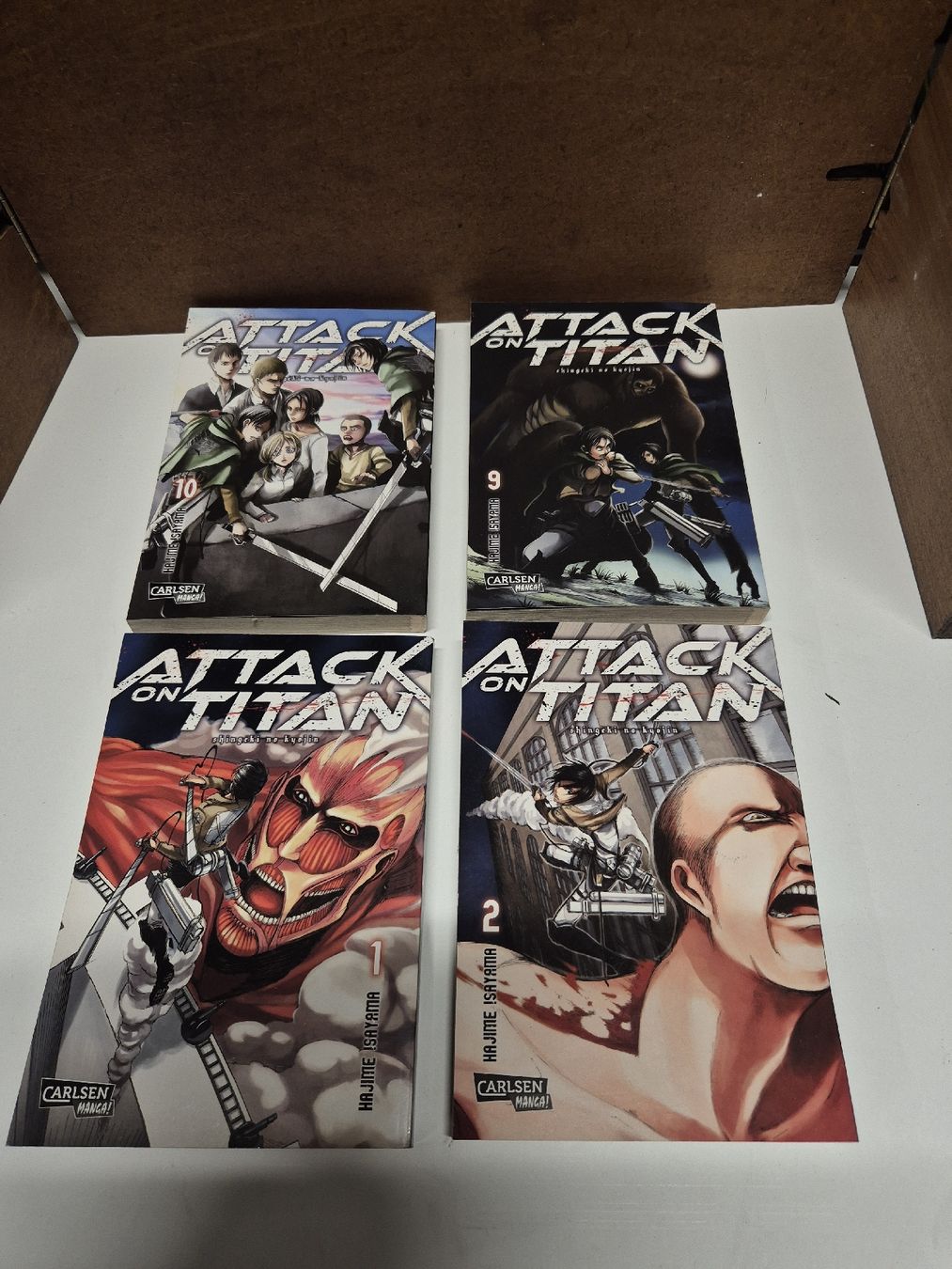 BD: Attack on Titan Manga verschiedene Titel – D'occasion à Bischofszell par Ionspeaker 1