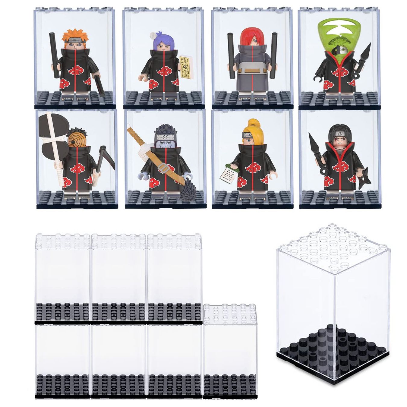 Lego Kit di costruzioni: 16 Stk -  Only Display Case for Lego Minifigures – Nuovo (secondo la descrizione) da Glattbrugg venduto da har_jgc7 8