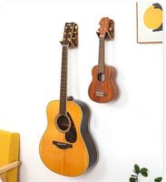 halterung Halter Wand Holz Einzigartiges  Gitarren