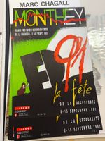 Historisches Plakat Monthey 1991